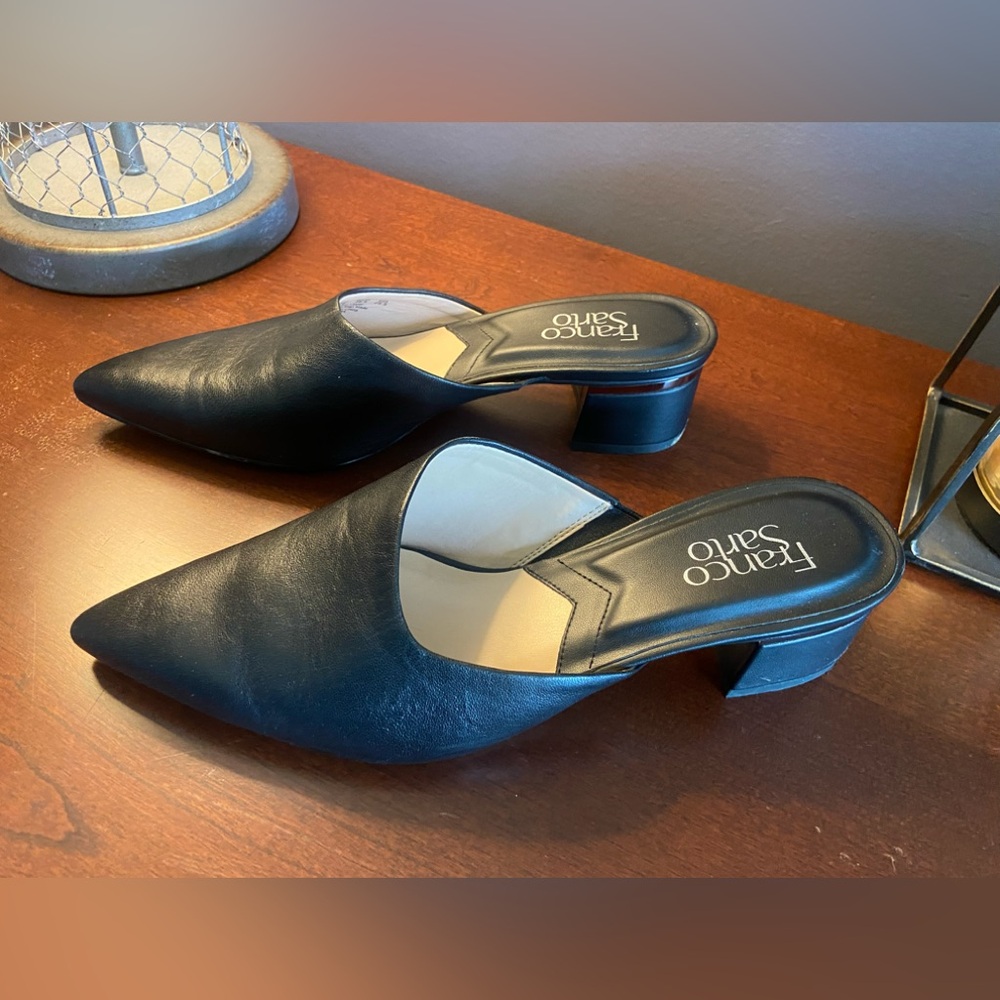 Franco Sarto black low heel size 8.5
